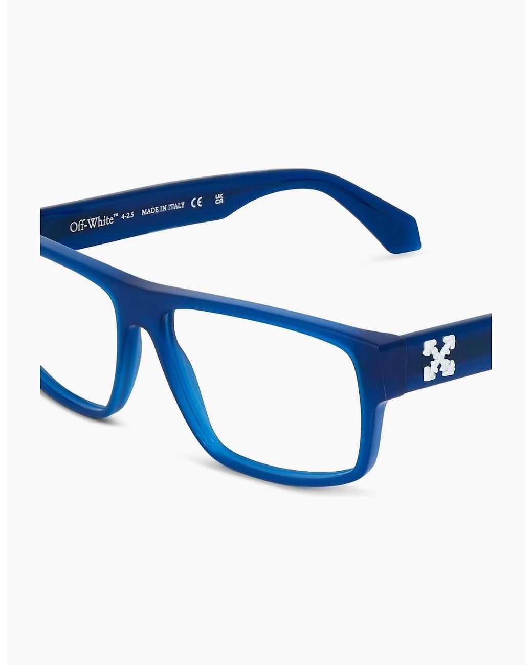 Off-White c/o Virgil Abloh Blue Off Eyewear Style 8P for men