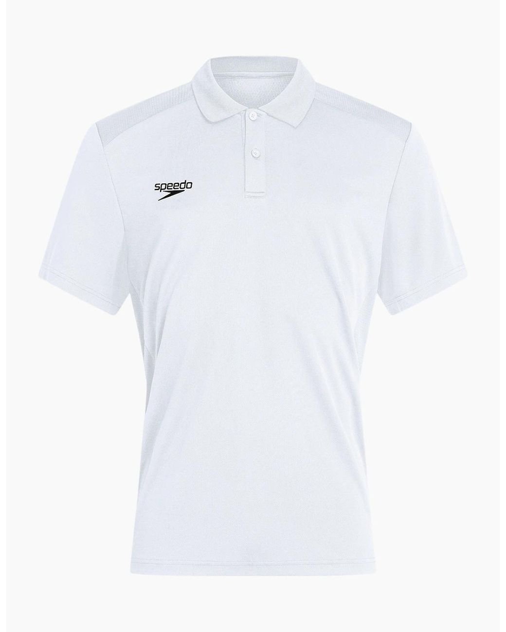 Speedo White Club Dry Polo Shirt for men