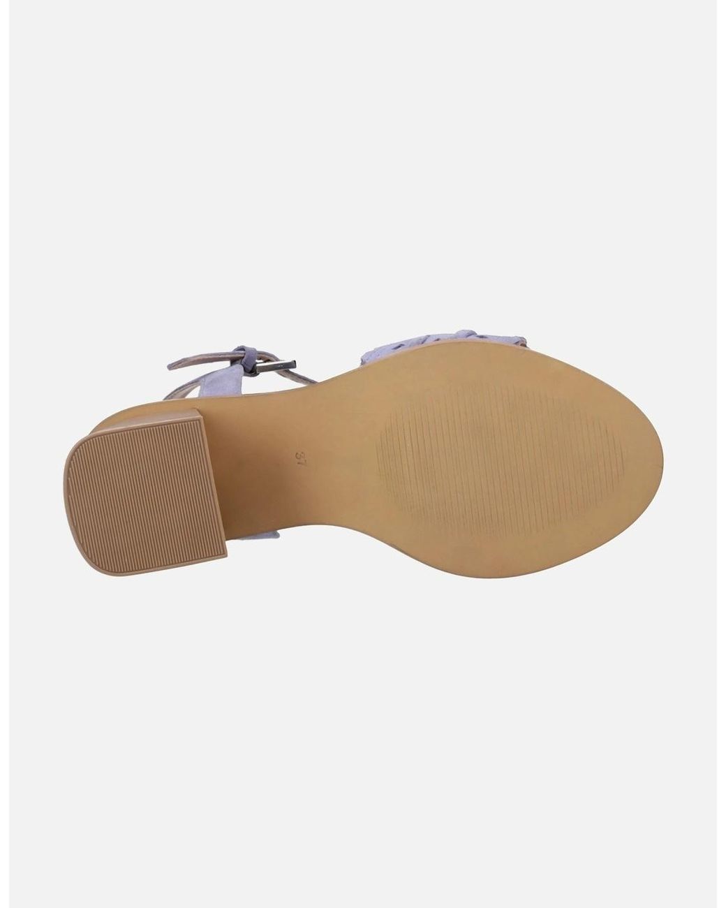 Hush Puppies Purple Lacie Suede Heels