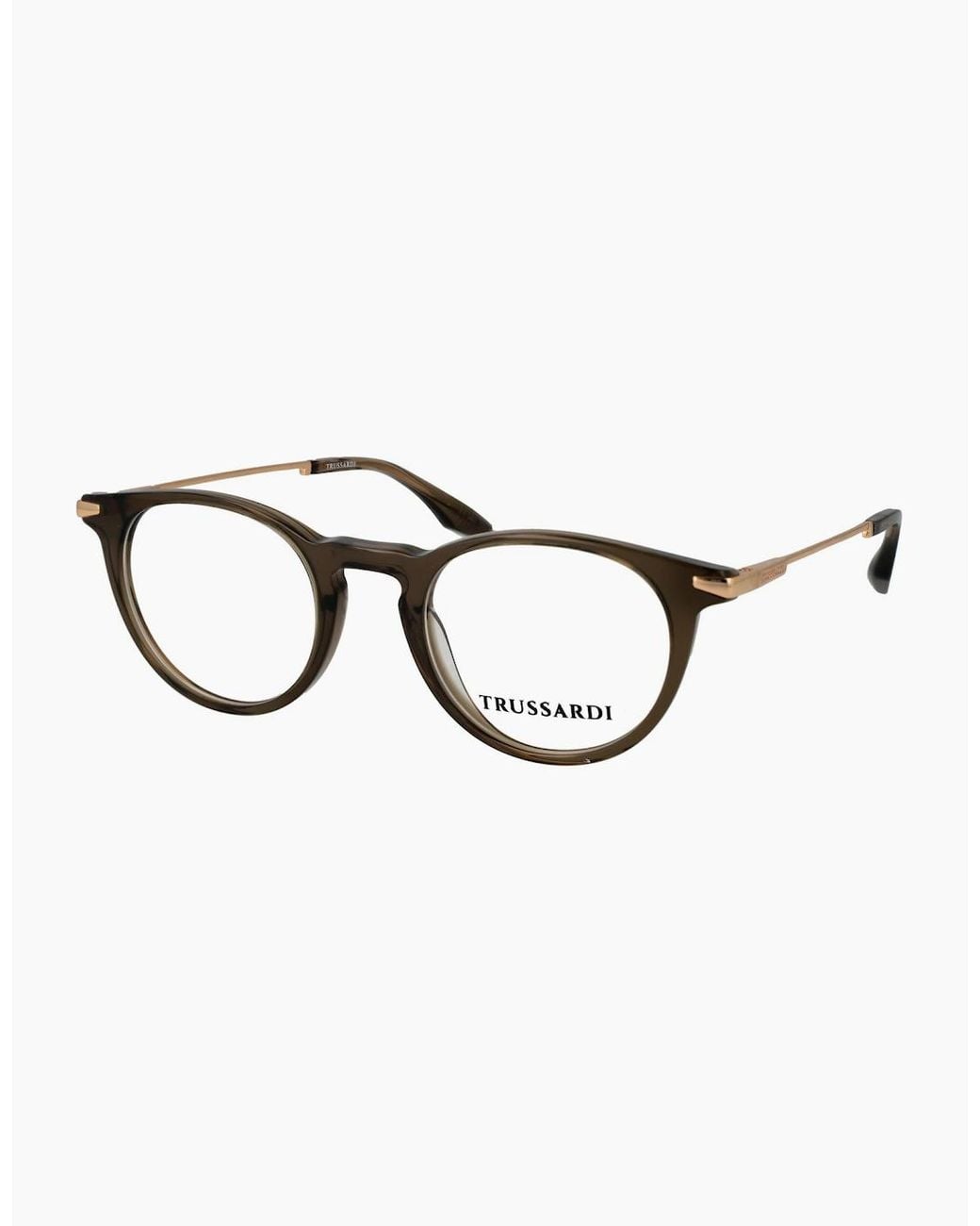 Trussardi Brown Optical Frame Tsu6053 T03 49 for men