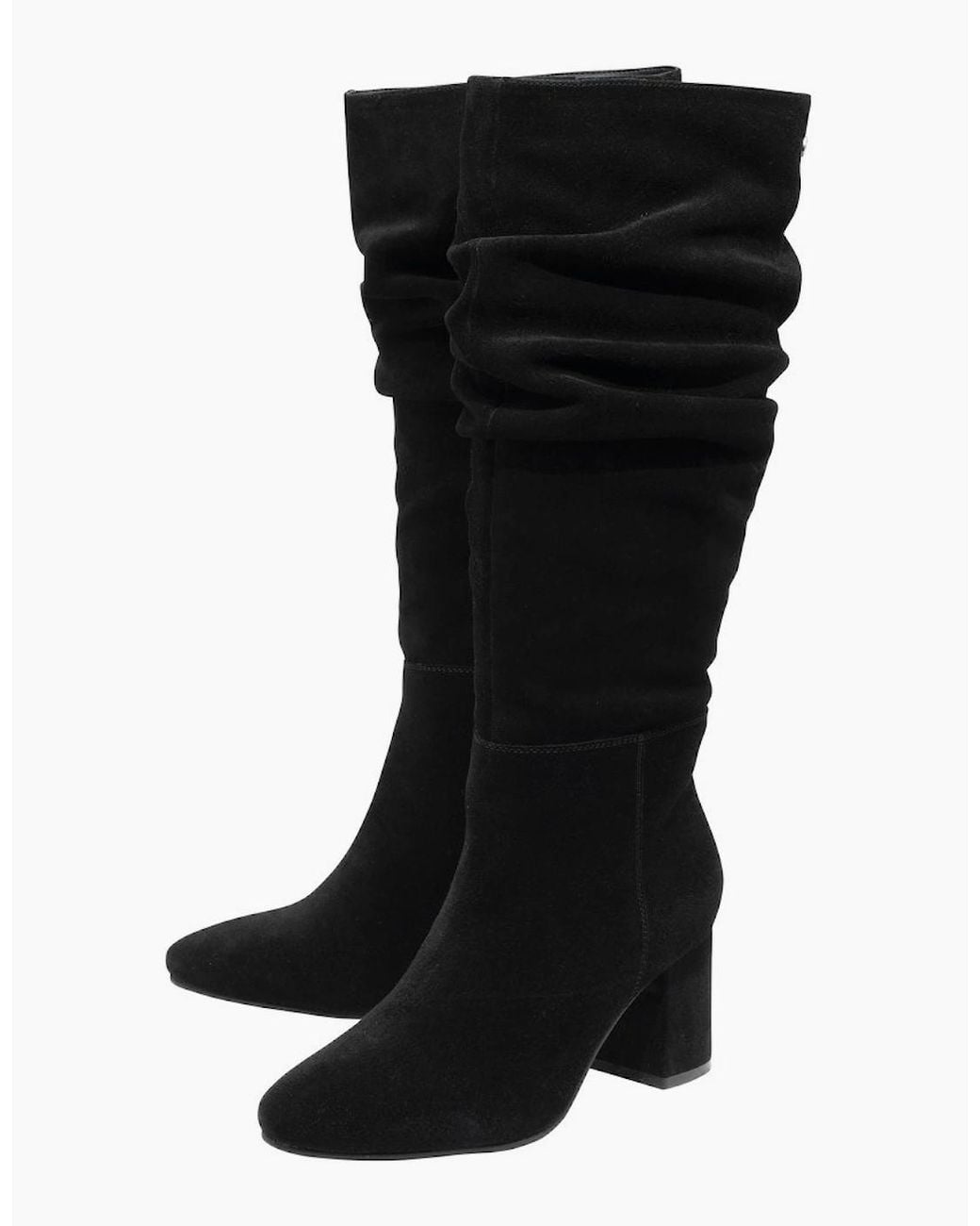 Ravel Black Farley Knee High Boots