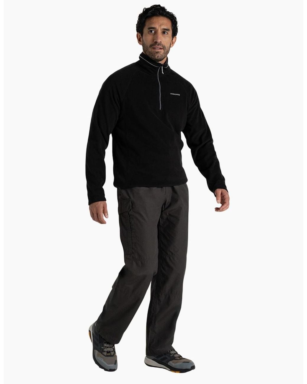 Craghoppers Gray Kiwi Classic Trousers for men