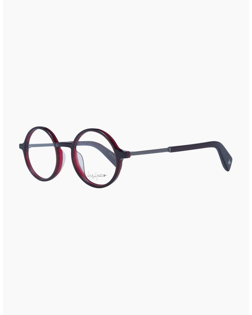Yohji Yamamoto Red Optical Frame Yy1006 219 47 for men