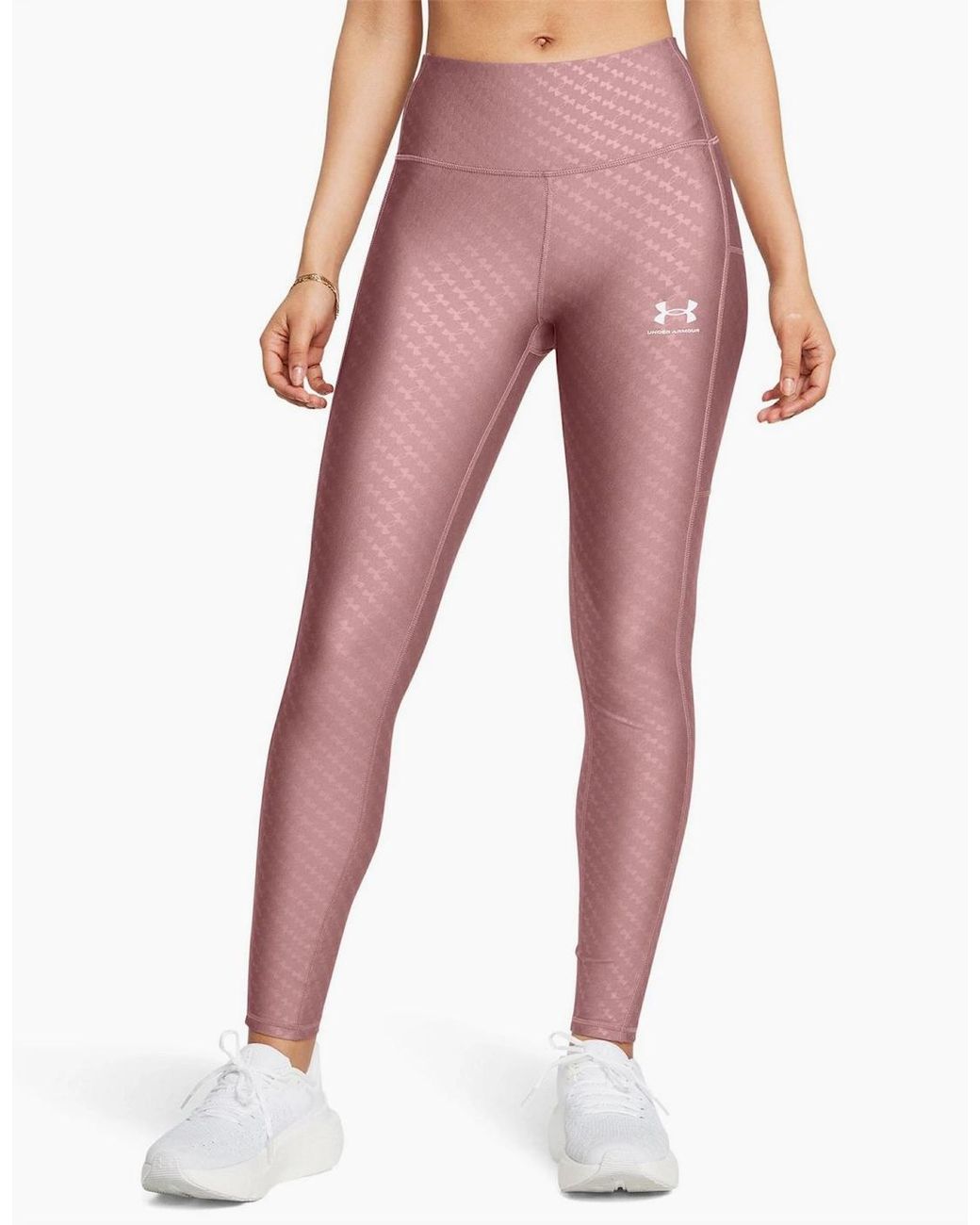 Under Armour Pink Emboss Legging