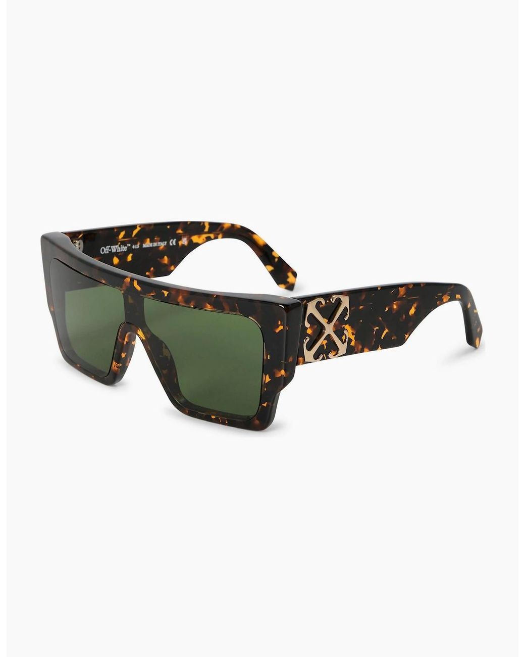 Off-White c/o Virgil Abloh Green Off Marion Sunglasses for men