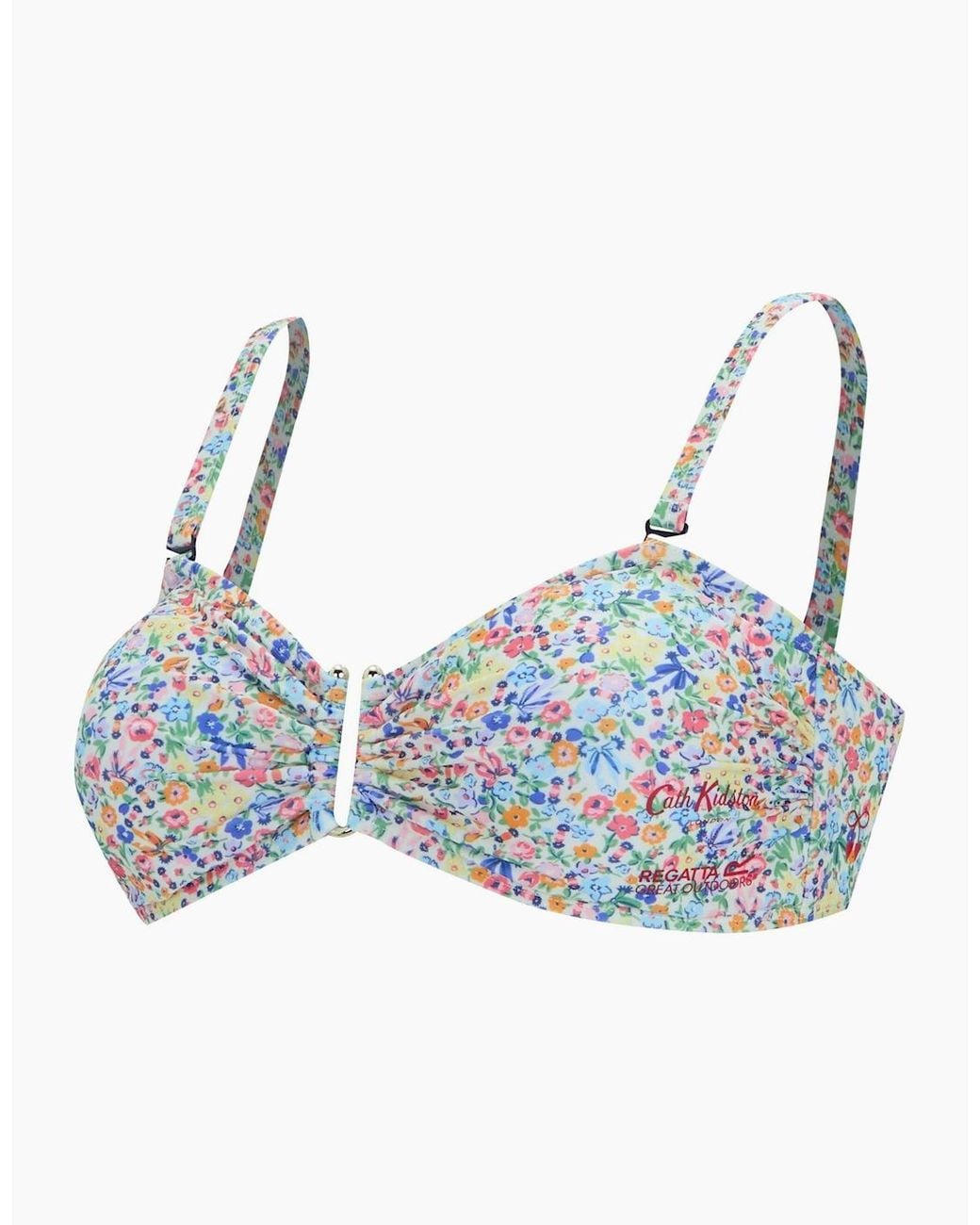 Regatta Blue Ladies Cath Kidston Harmony Ditsy Bikini Top