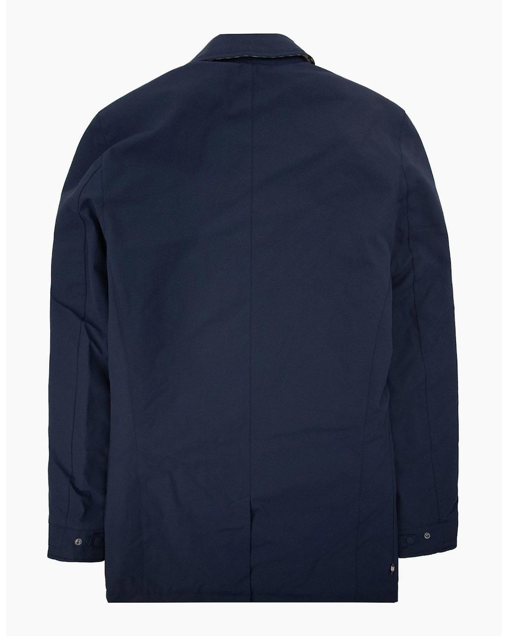 Aquascutum Blue Shell Active Mid Trench Coat 11 for men
