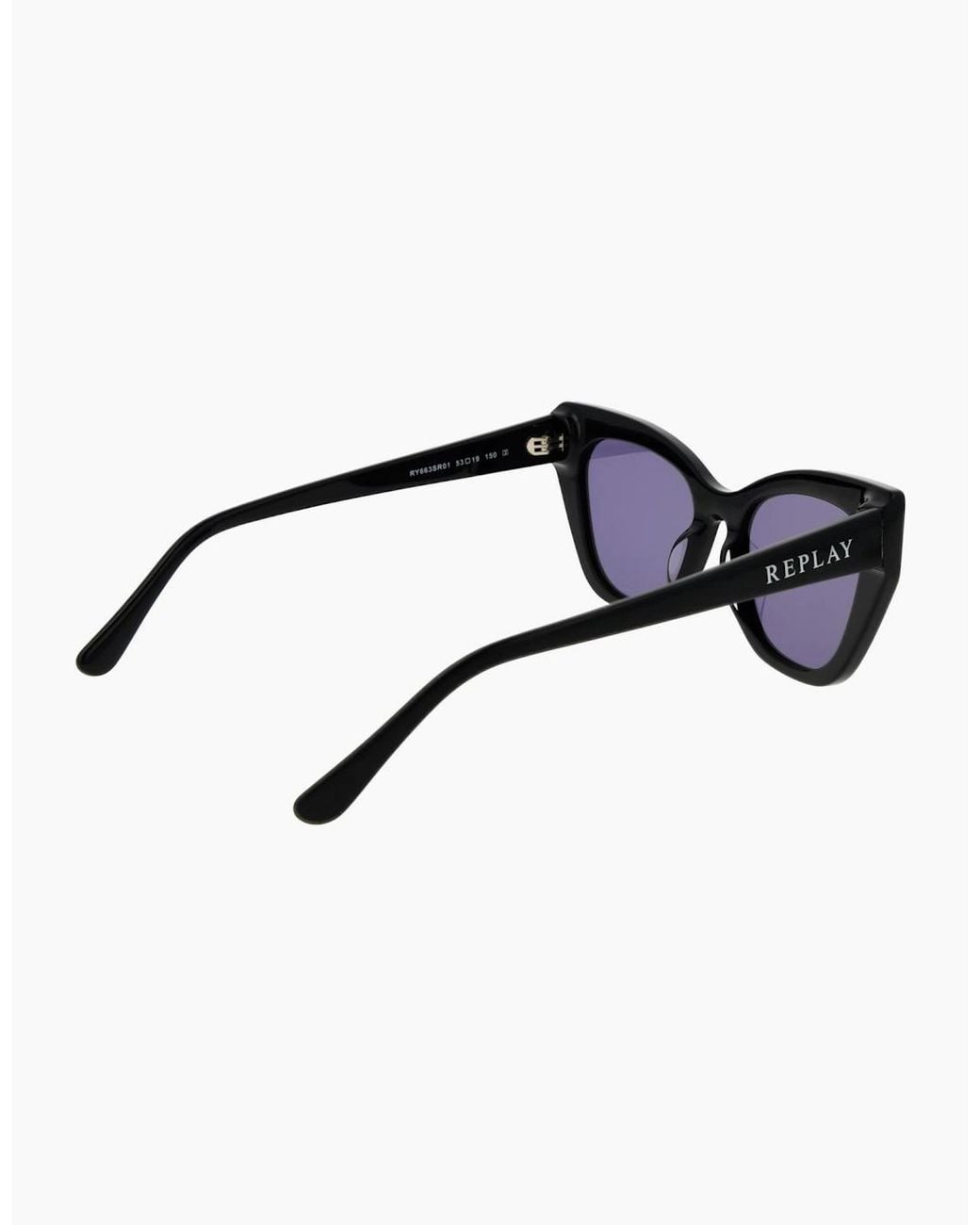 Replay Black Sunglasses Ry663S R01 53