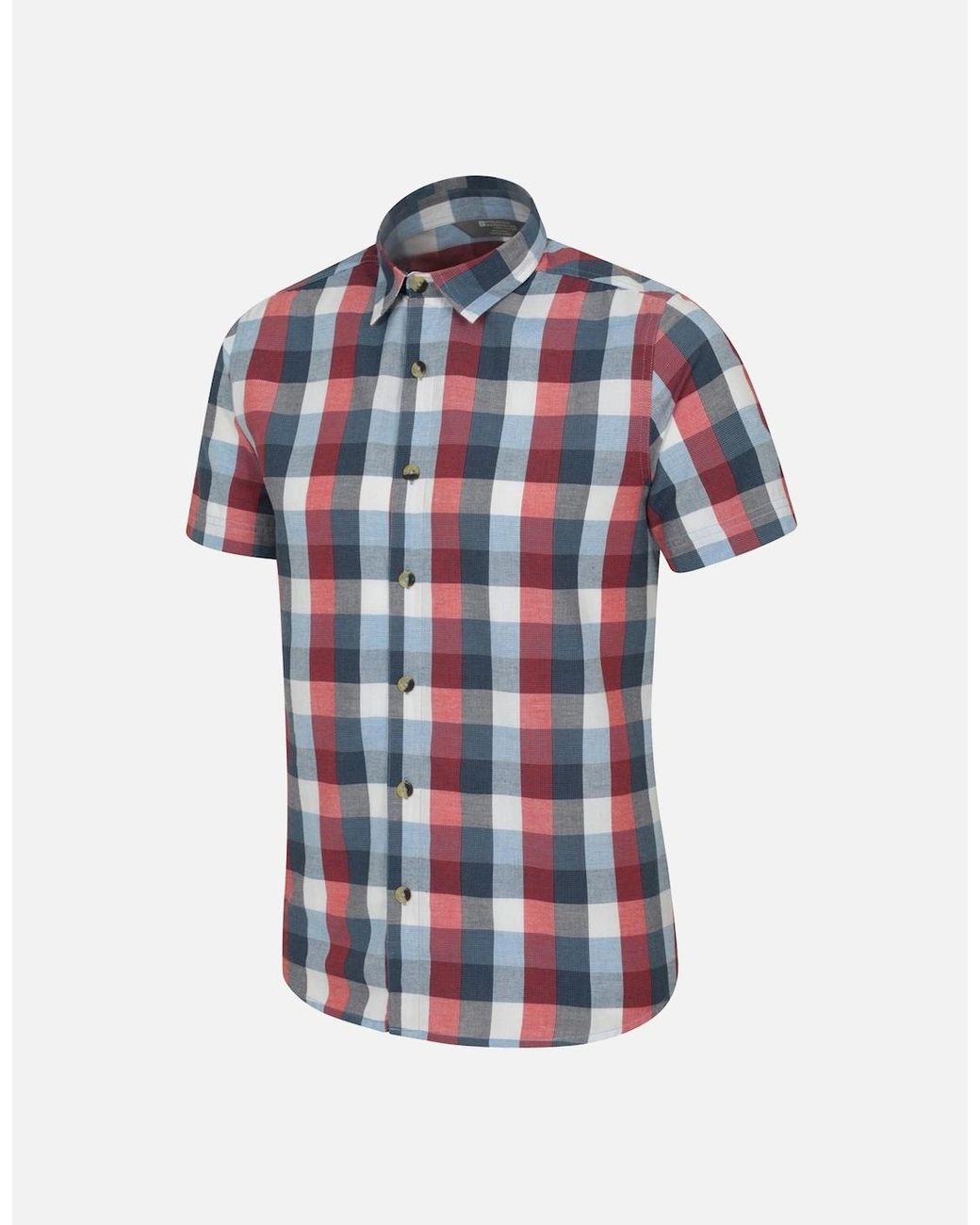 Mountain Warehouse Blue Weekender Shirt for men
