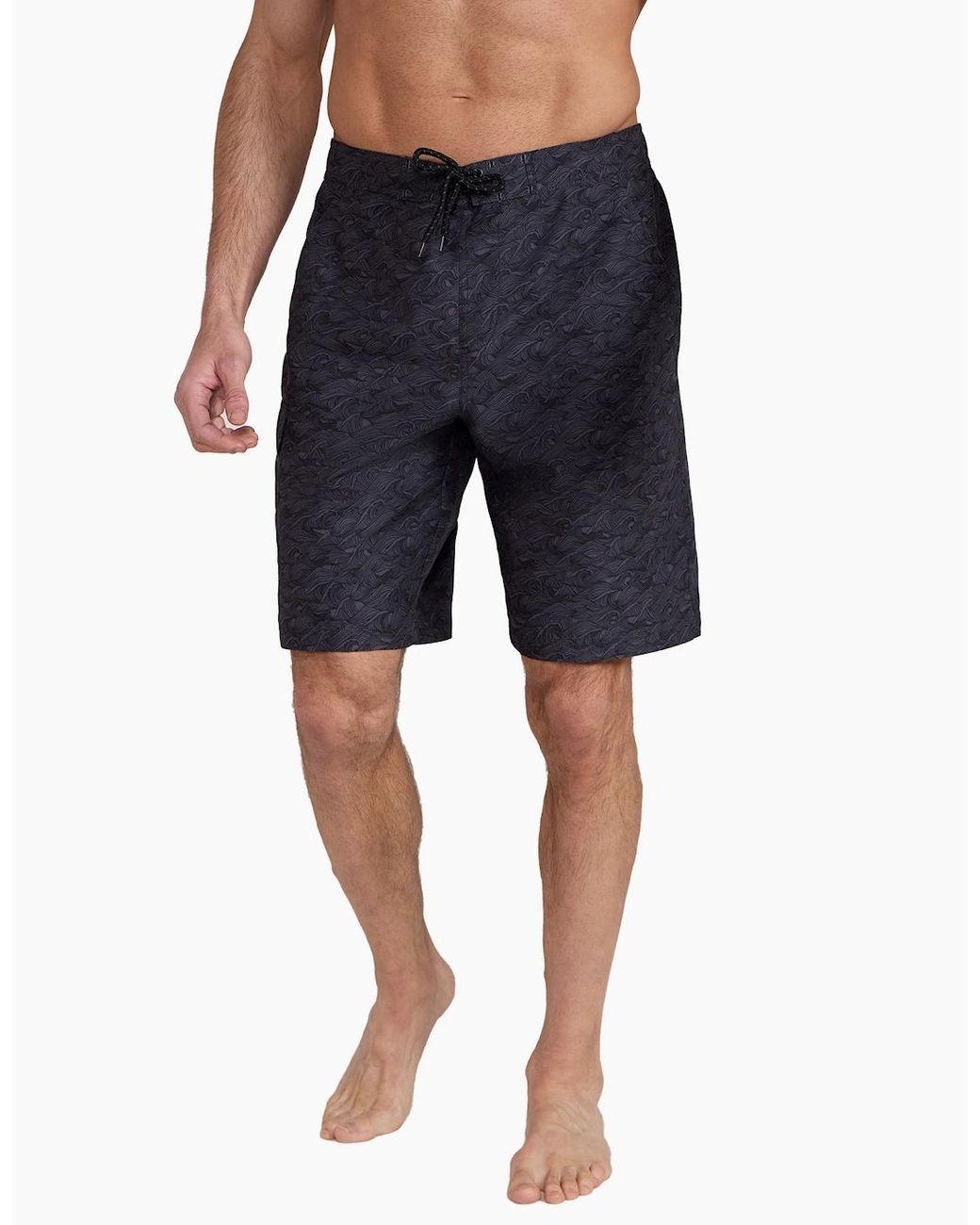 Mountain Warehouse Gray Ocean Wave Boardshorts for men