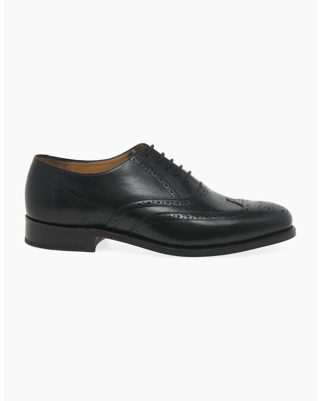 Barker Black Glasgow Formal Oxford Brogues for men