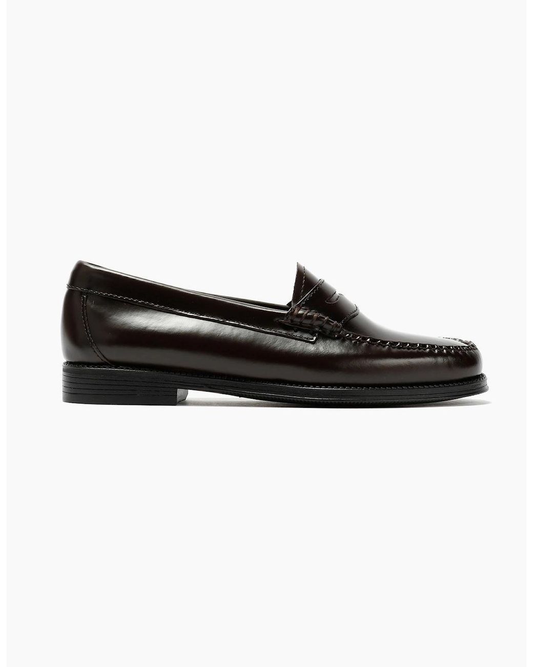 G.H.BASS Black G. H. Bass Weejun Ii Leather Chocolate Penny Loafers