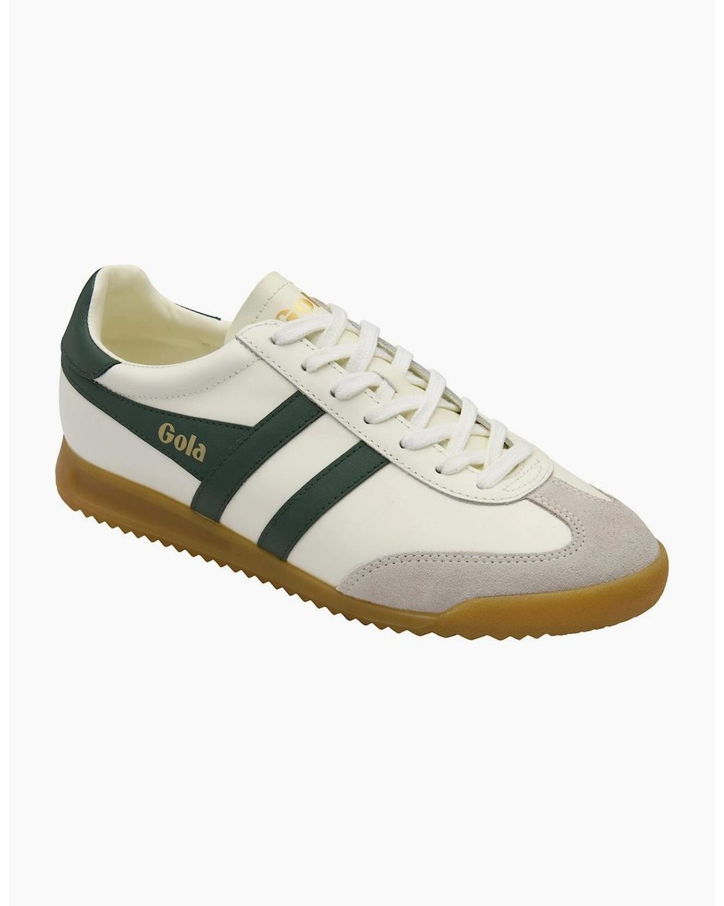 Gola White Torpedo Leather Trainers for men