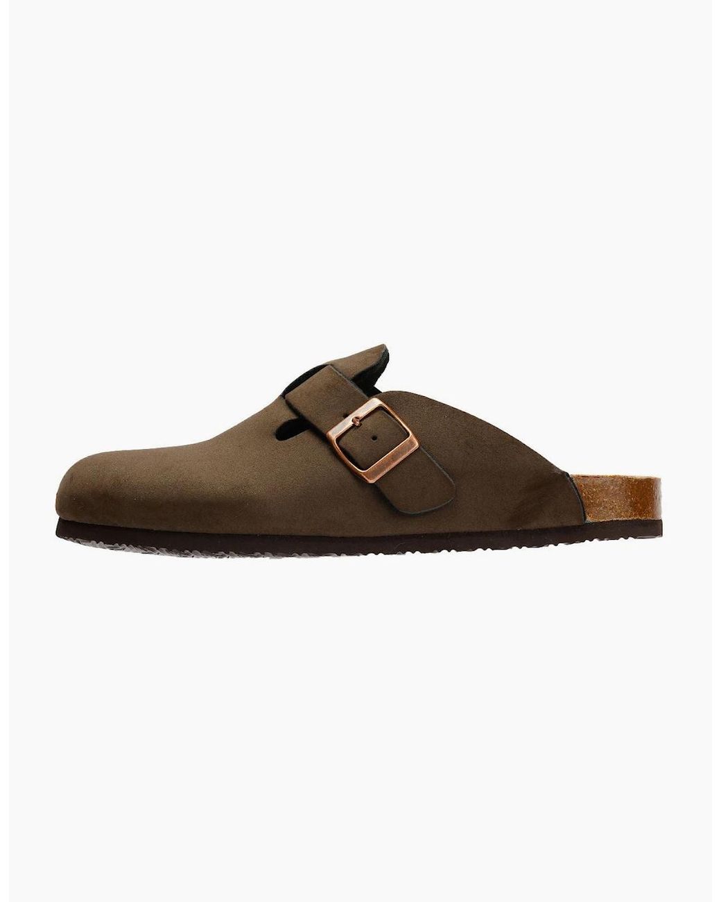 Original Penguin Brown Penguin Pappy Mules for men