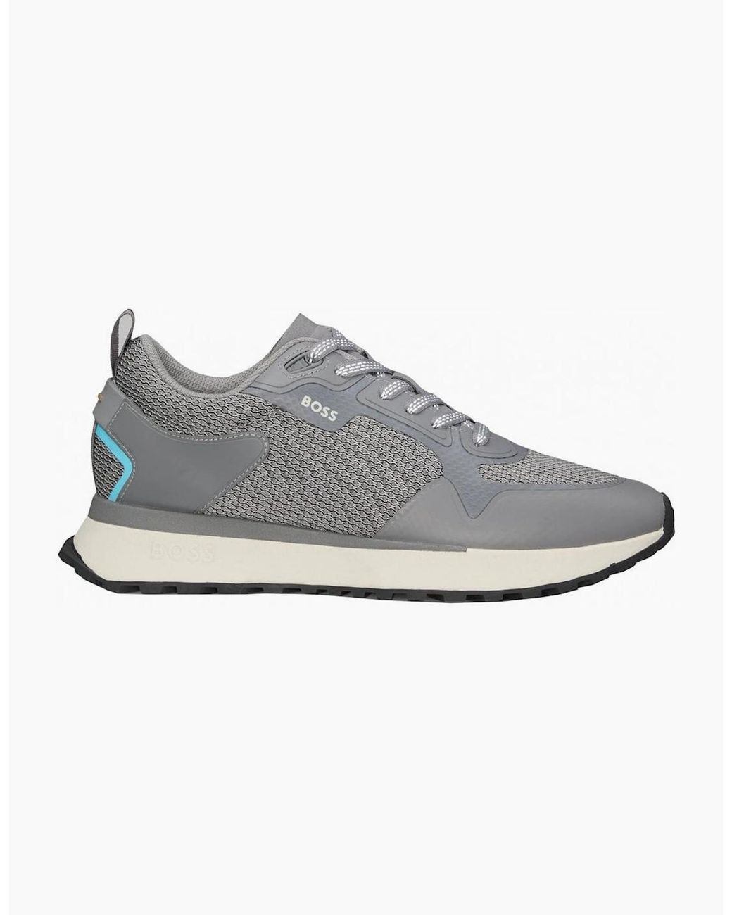 Boss Gray Jonah Runn Trainers for men