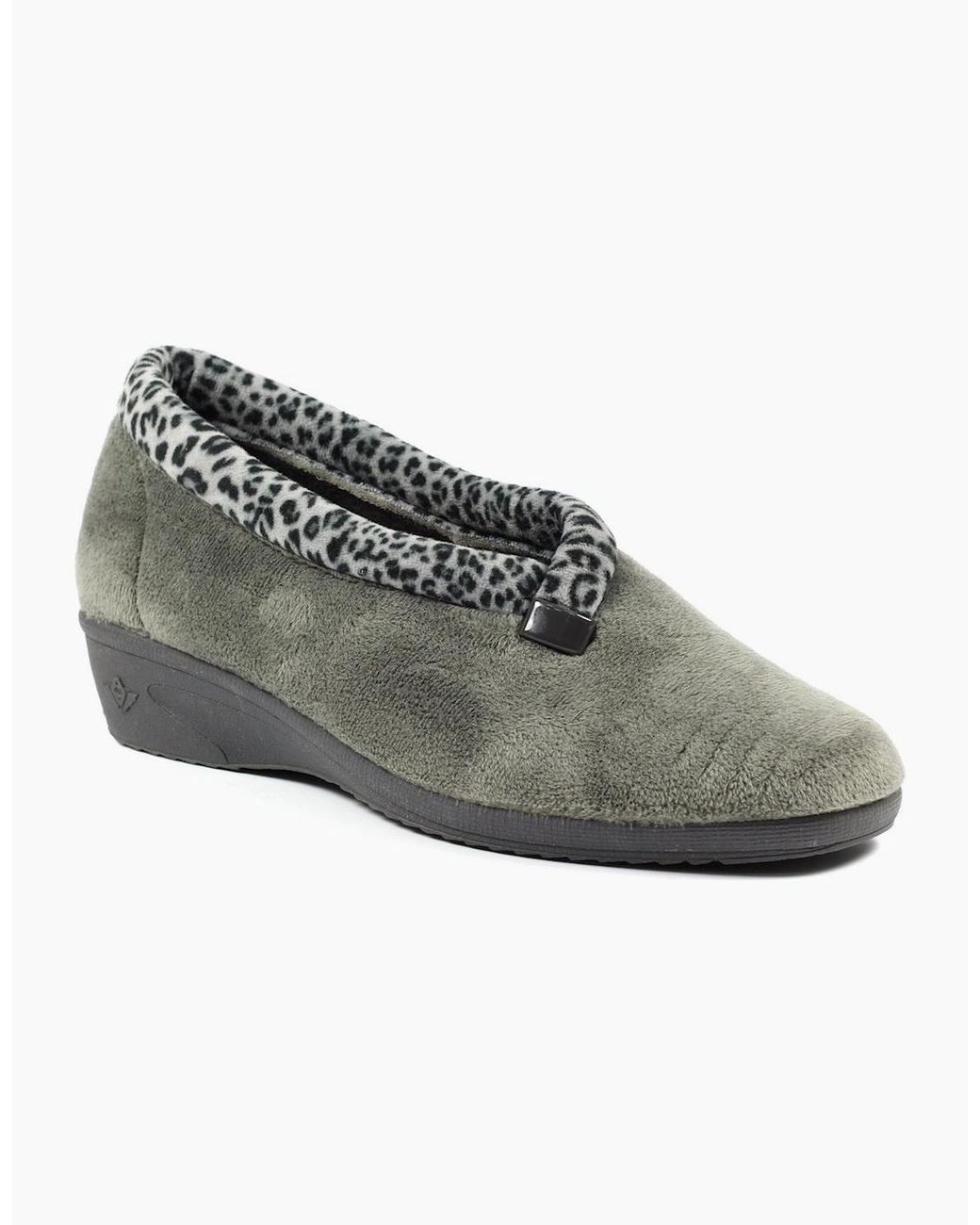Lunar Gray Paloma Slippers