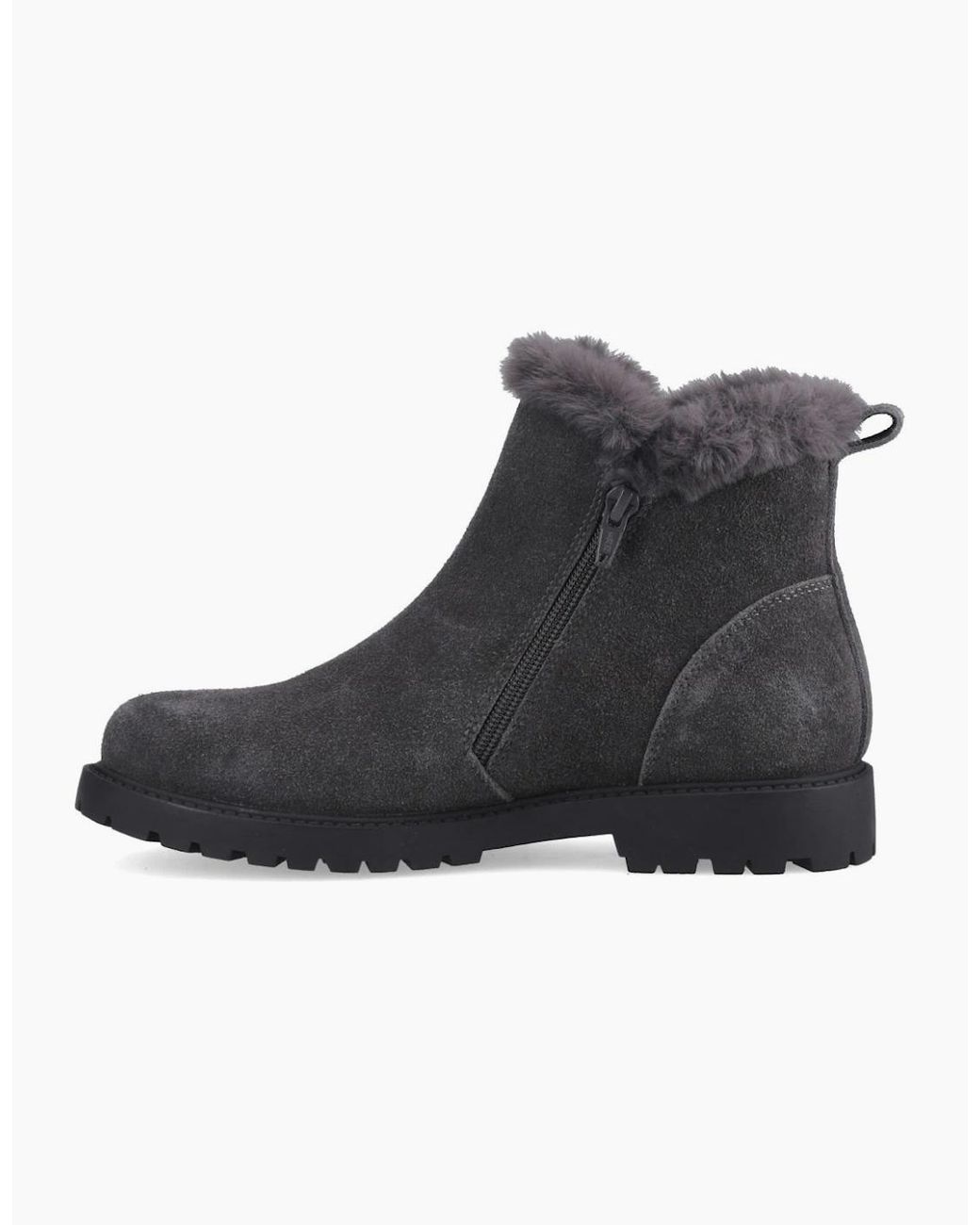 Hush Puppies Black Hollis Ankle Boots
