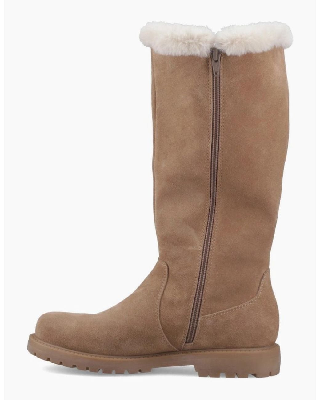 Hush Puppies Brown Honor Knee High Boots