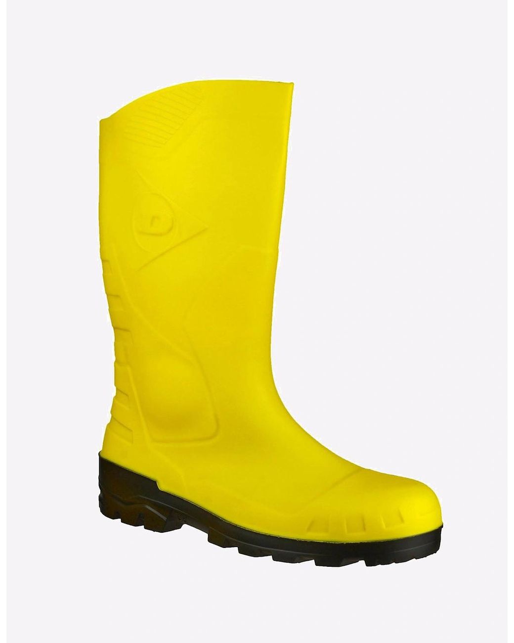 Dunlop Yellow Devon Safety Wellingtons