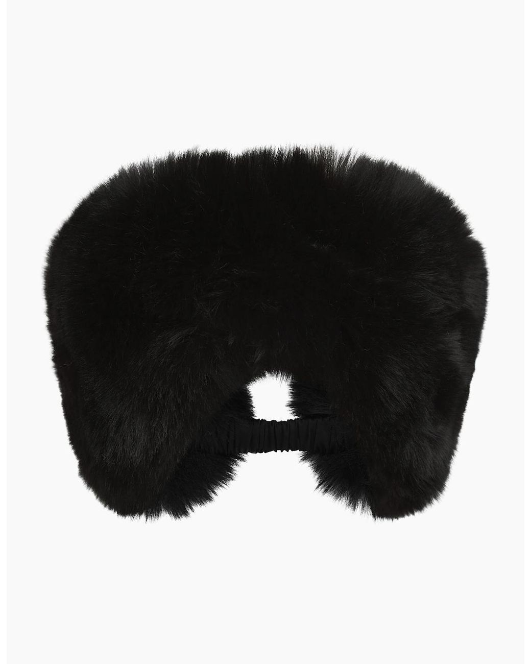 Nooki Design Black Elsa Faur Fur Headband
