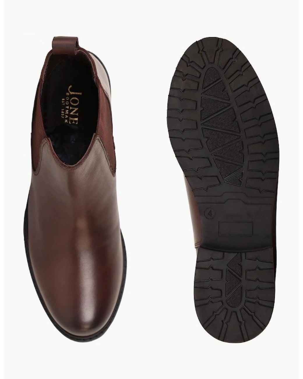 Jones Bootmaker Brown Mayah Chelsea Boots