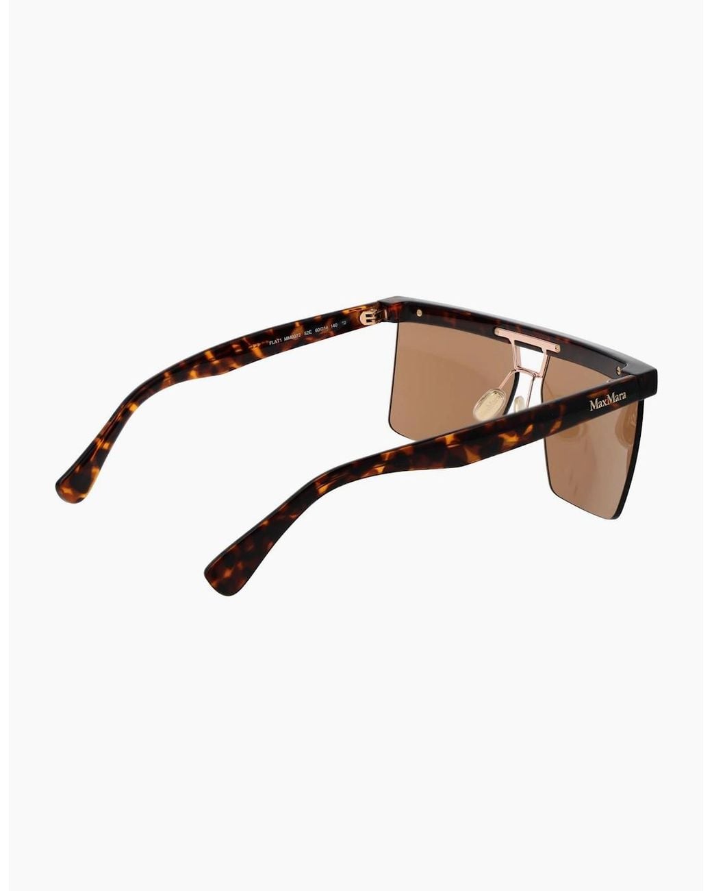 Max Mara Brown Sunglasses Mm0072 52E 60