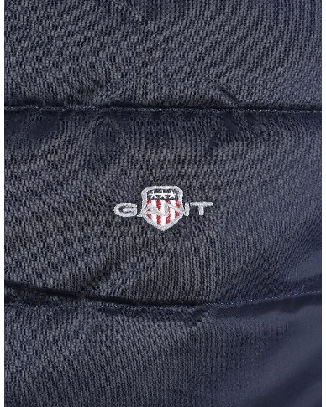 Gant Blue Light Down Vest Evening for men