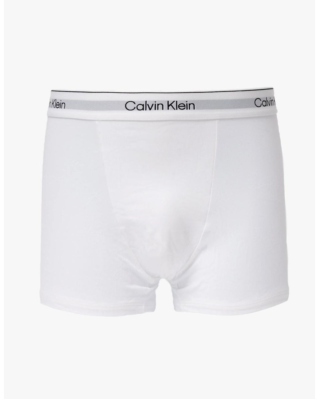 Calvin Klein Gray 5 Pack Icon Cotton Stretch Relaxed Fit Trunks for men