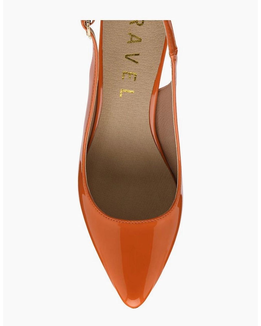 Ravel Brown Kavan Slingback Court Shoes