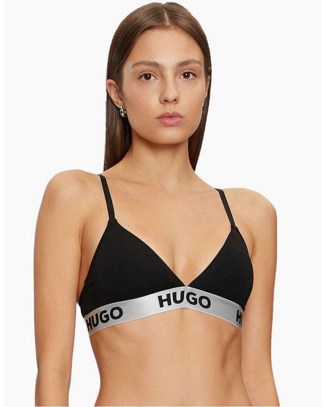 Boss Black Sporty Logo Triangle Bra