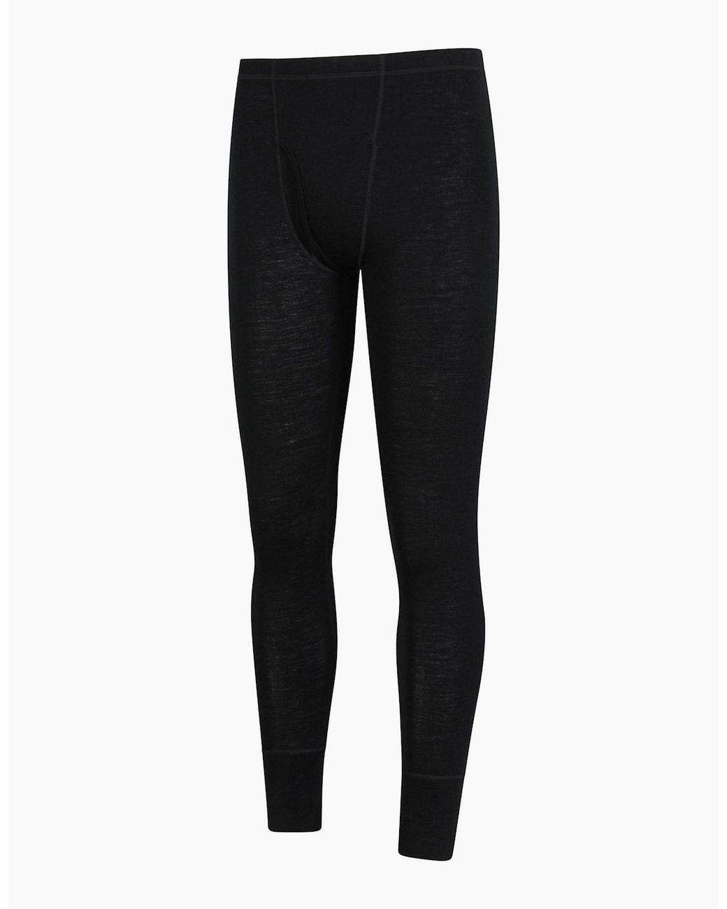 Mountain Warehouse Black Merino Ii Thermal Bottoms for men