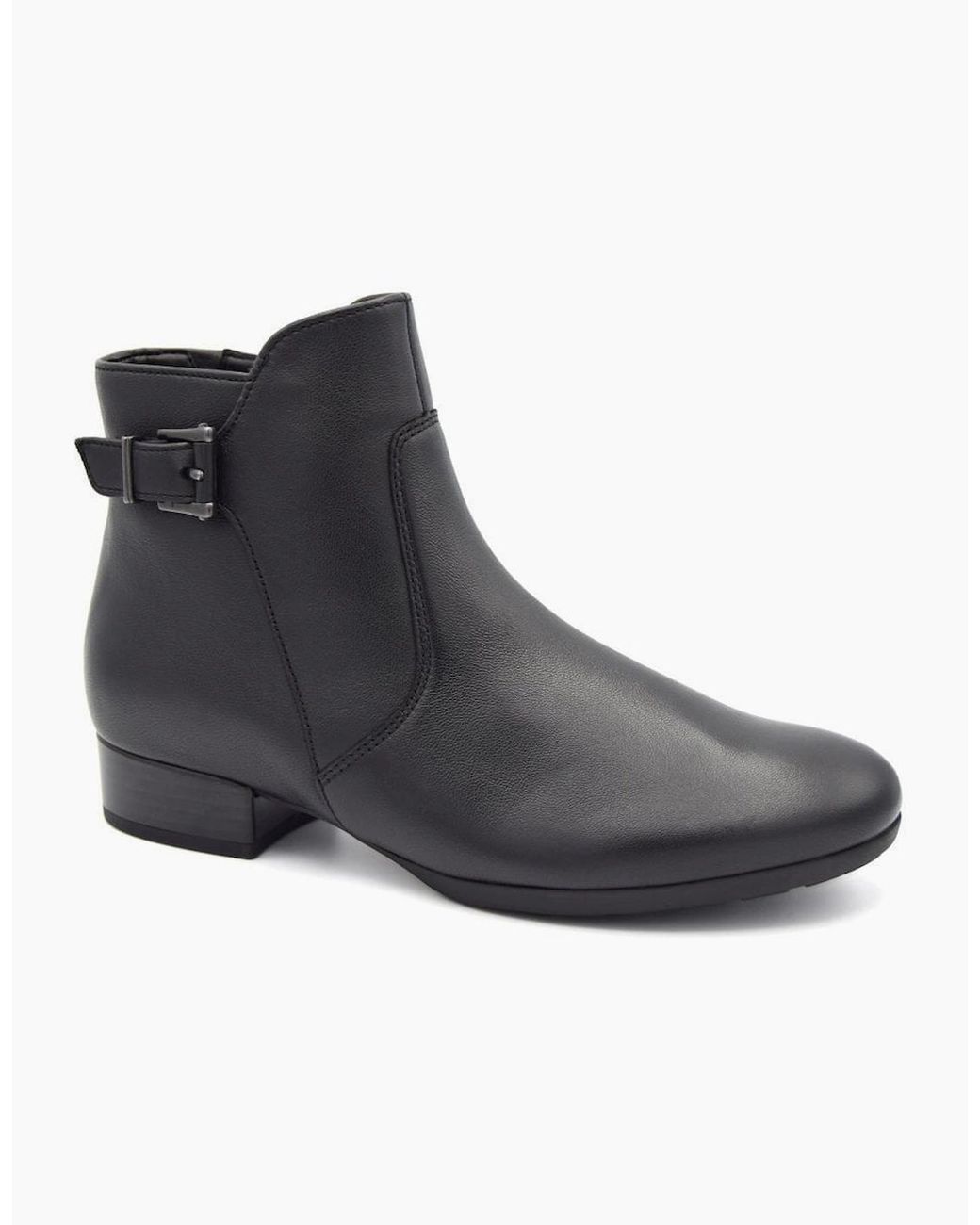 Gabor Black Bolan 72.711 Ladies Boot