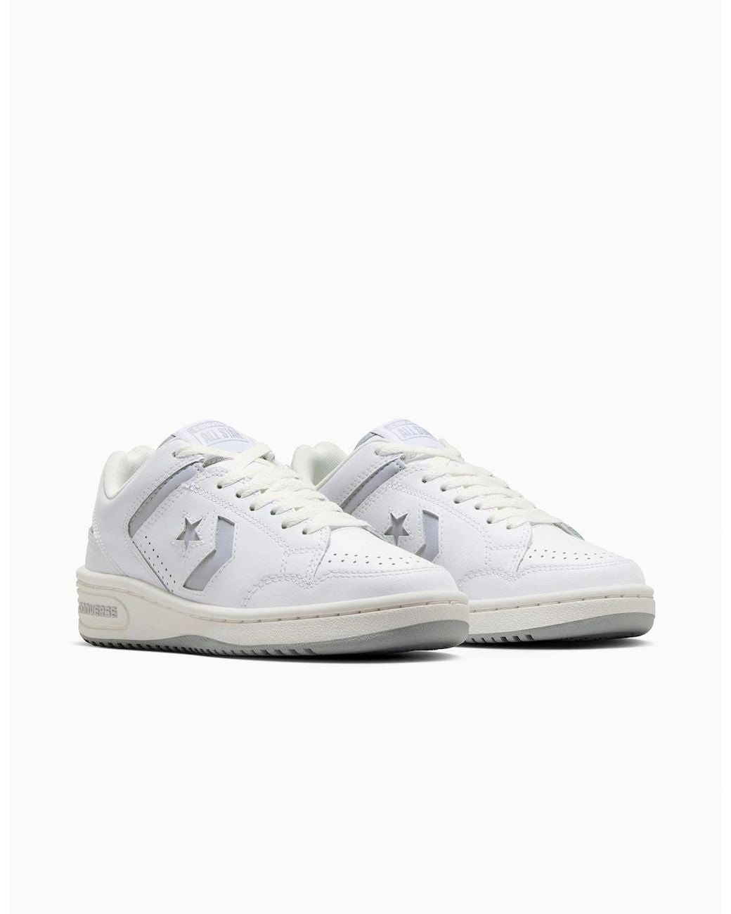 Converse White Adults Weapon Leather High Top Trainers for men
