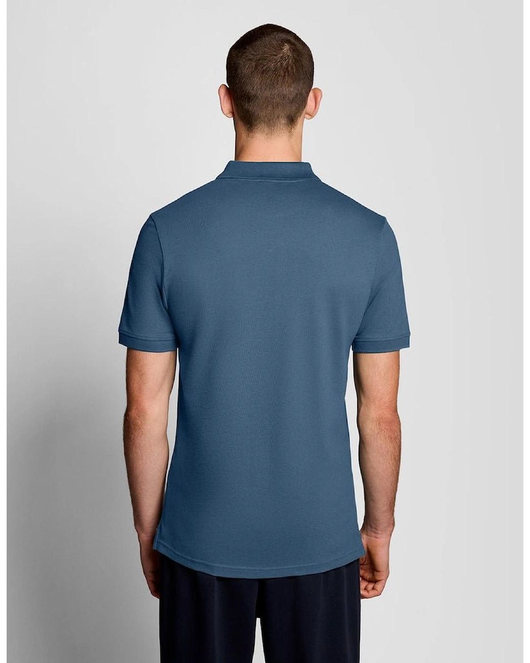 Lyle & Scott Blue Everyday Cotton Polo Shirt for men