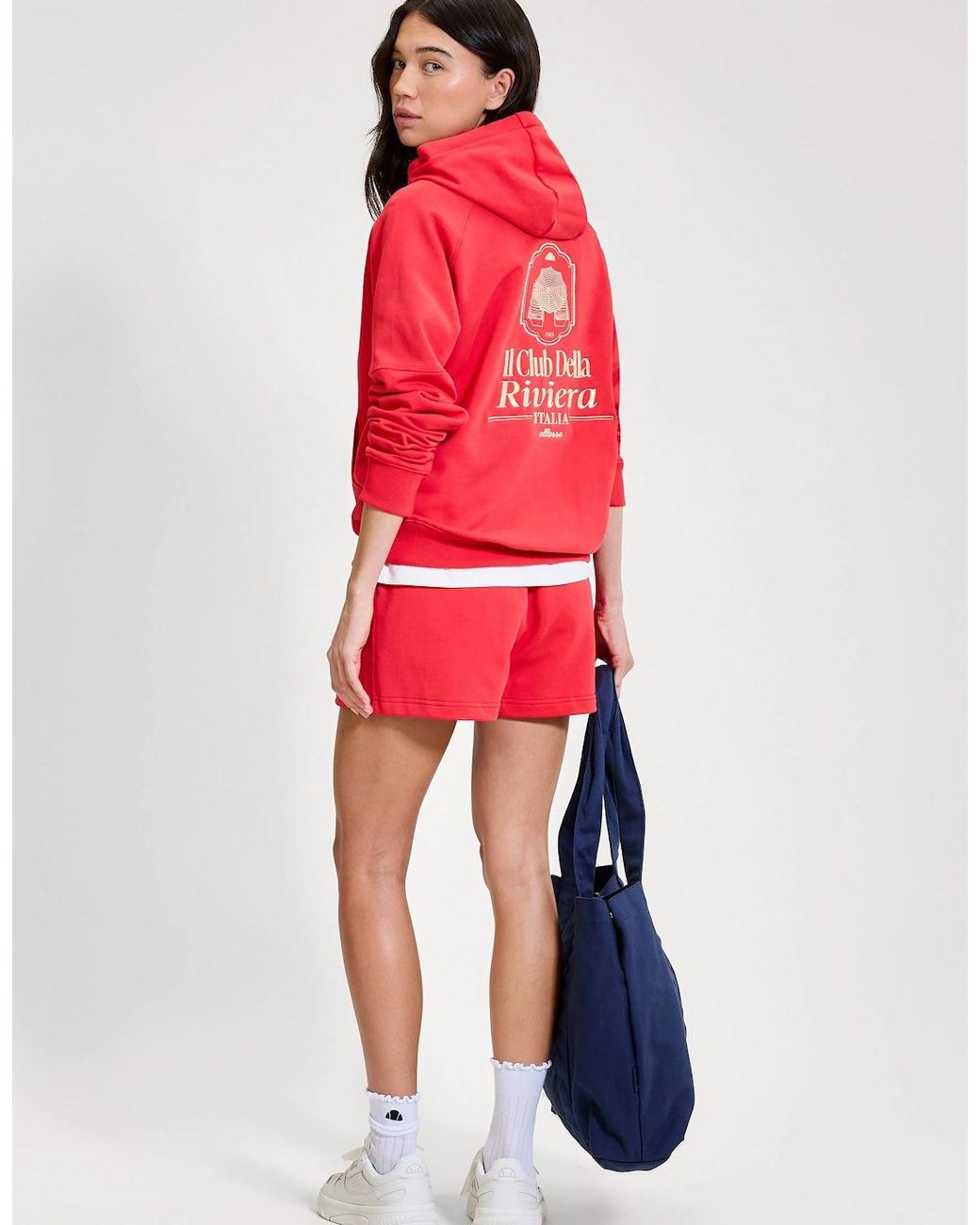 Ellesse Red Saldia Hoodie