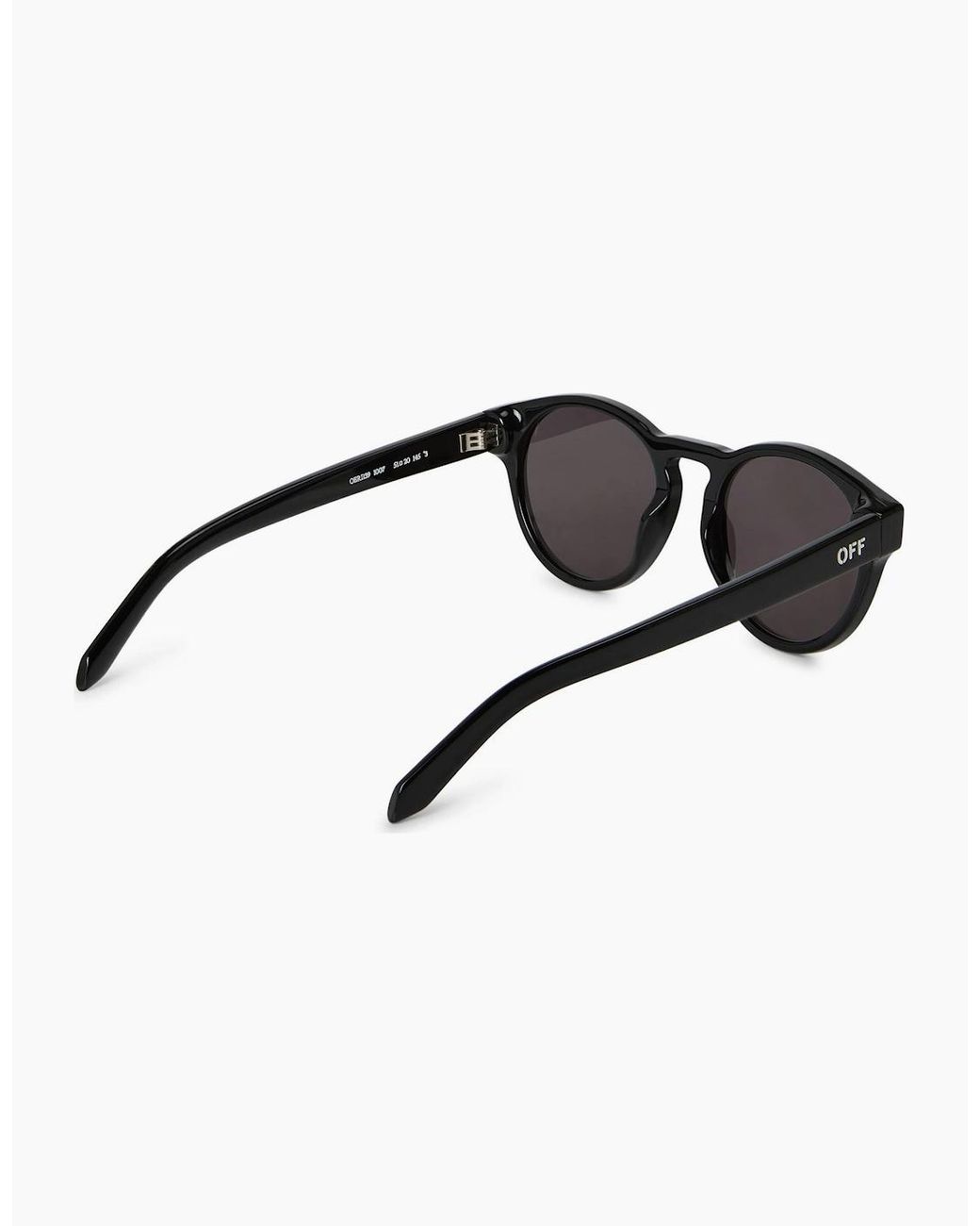 Off-White c/o Virgil Abloh Black Oakland Sun Square Sunglasses for men