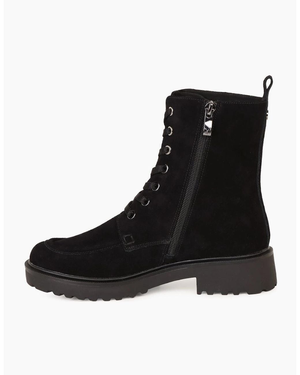 Caprice Black Ava Ankle Boots