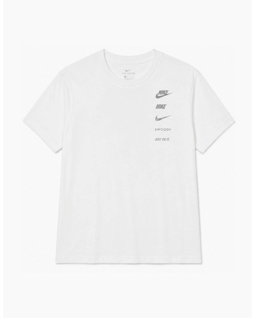Nike White Standard Issue Sportswear T Shirt for men