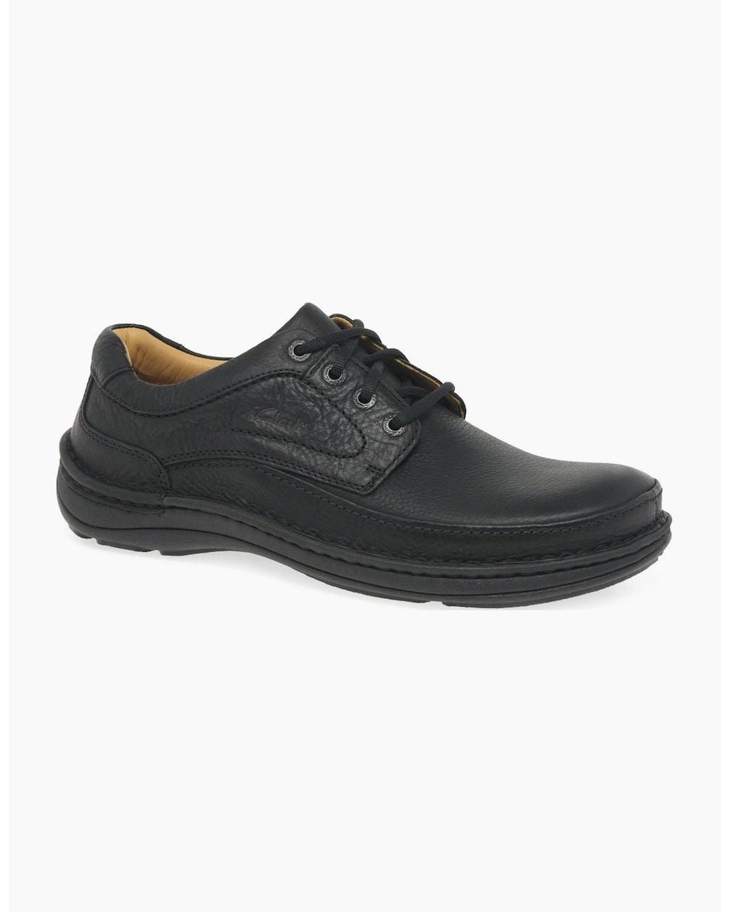 Clarks Black Nature Three Shoes for men