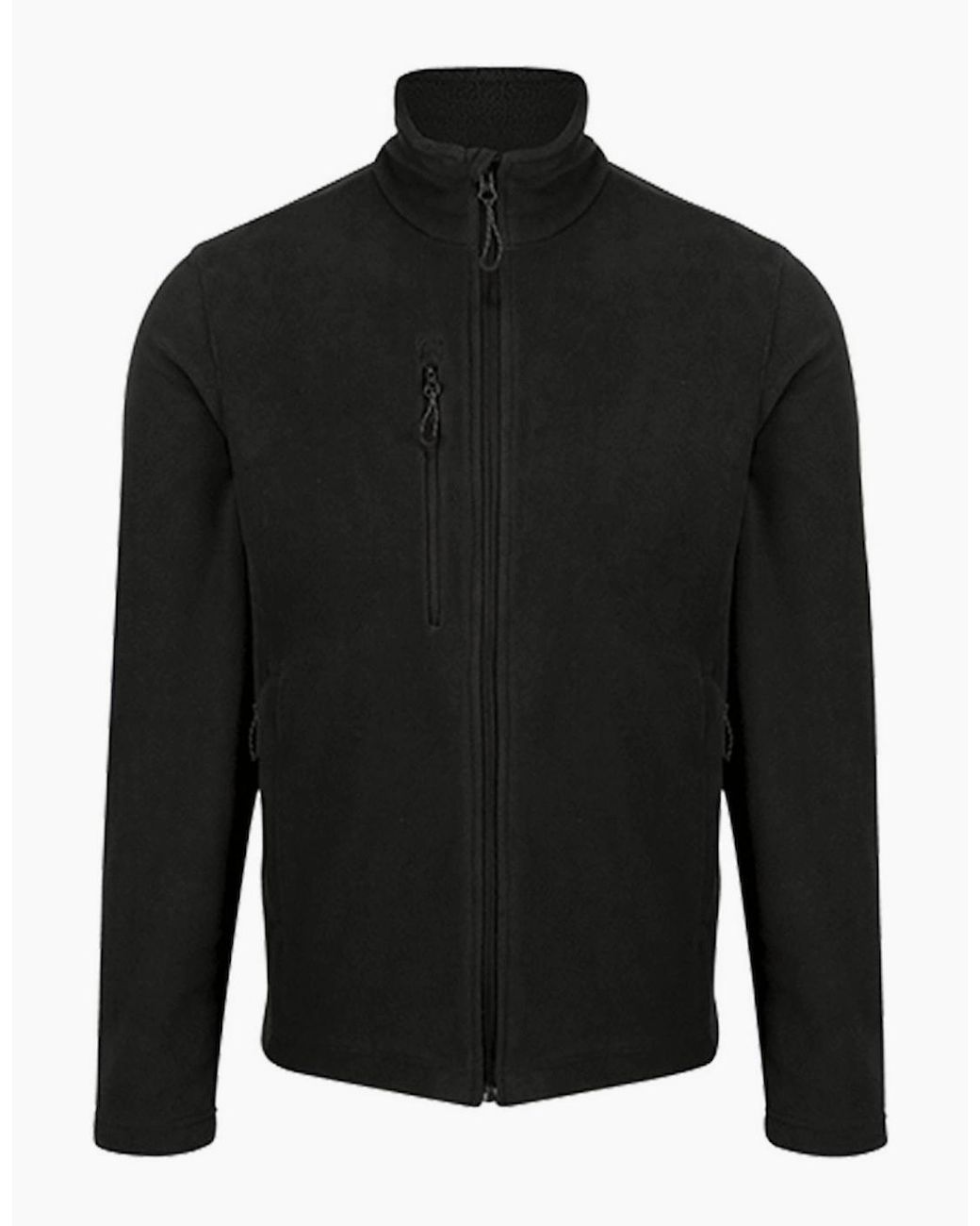 Regatta Black Honestly Made Recycled Fleece Jacket for men