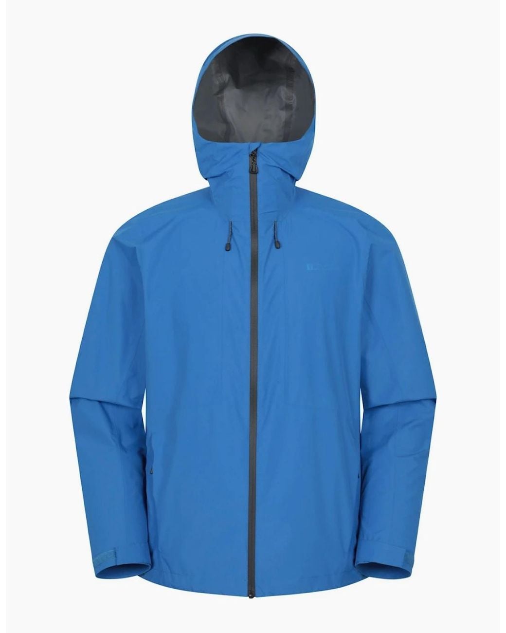 Mountain Warehouse Blue Aerovent 2.5 Layer Stretch Waterproof Jacket for men
