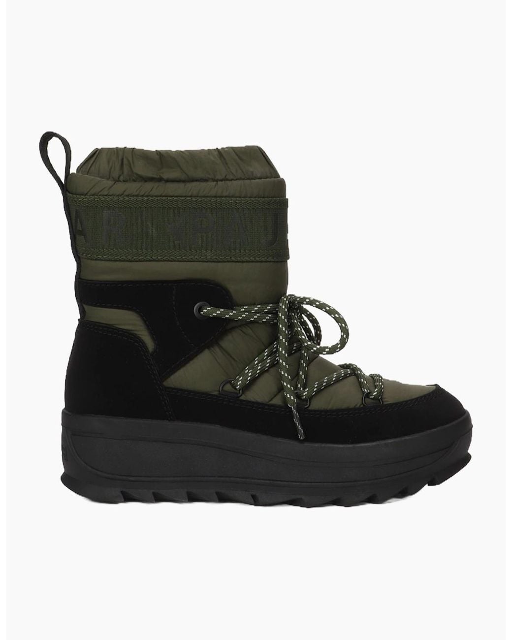 Pajar Black Galaxy Pull On Waterproof Snow Boot