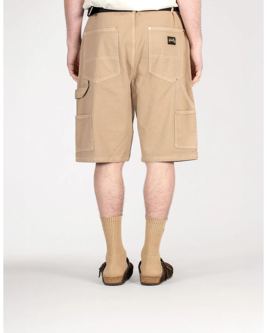 Stan Ray Natural Double Knee Short