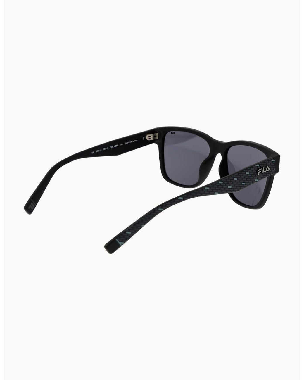 Fila Black Sunglasses Sfi118 U28P 55 for men