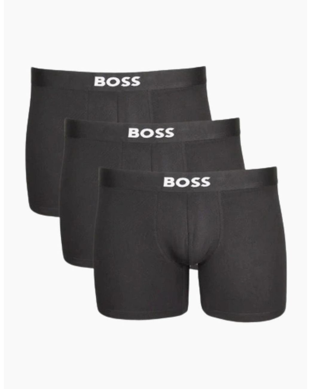 Boss Black 3-Pack Icon Boxer Briefs for men