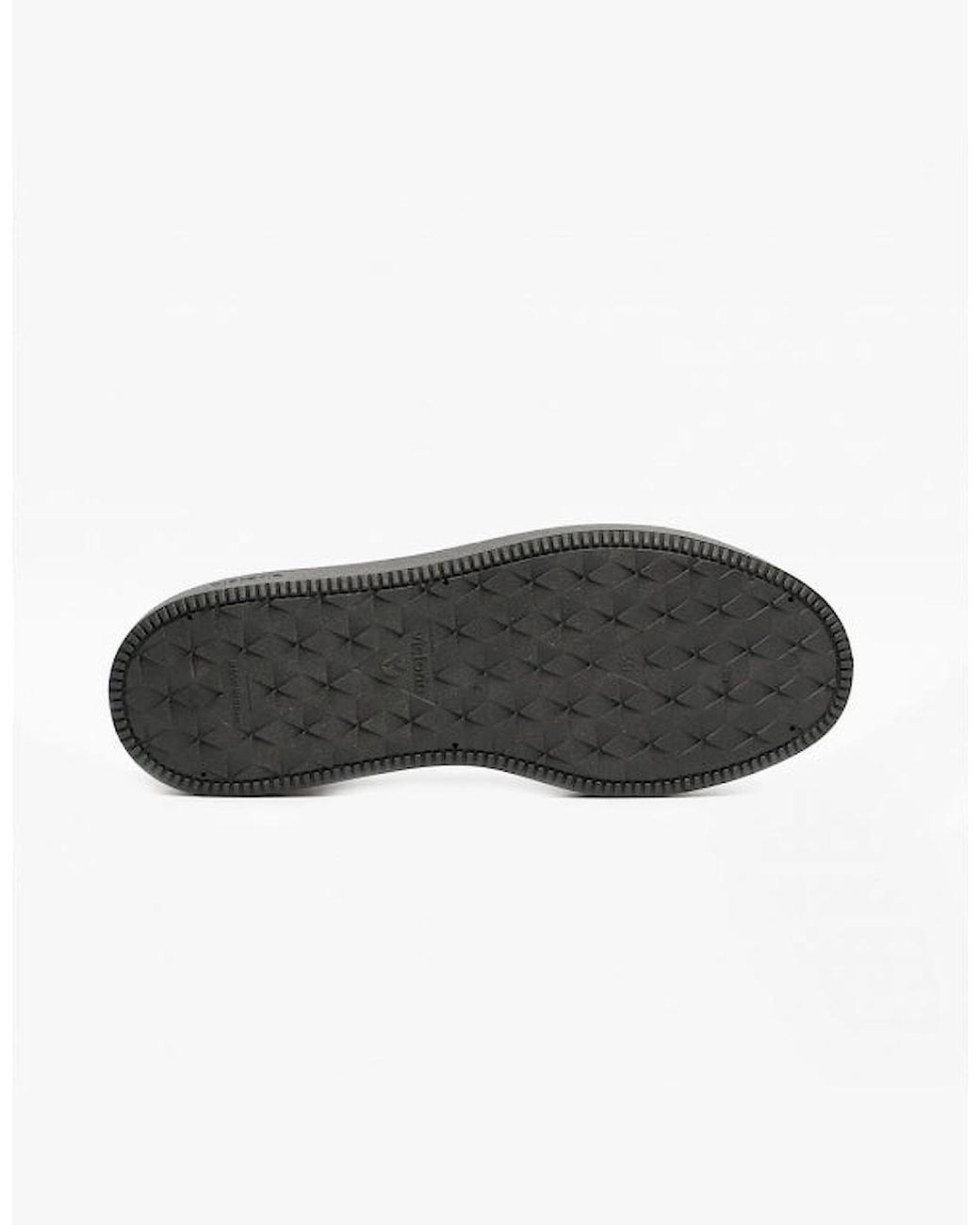 Victoria Black Utopia Total Canvas Trainers