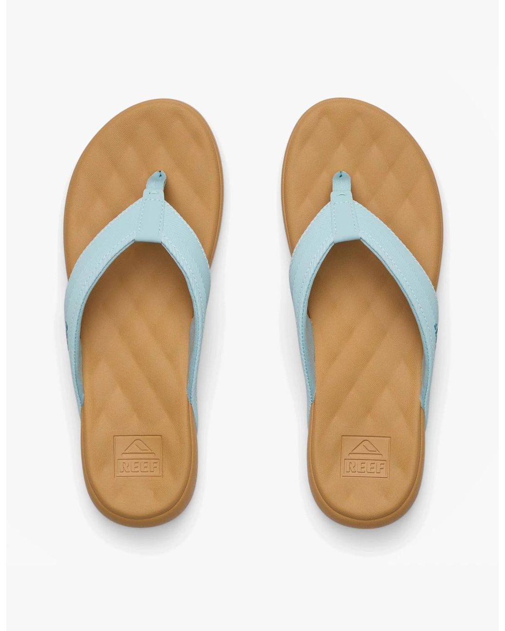 Reef Blue Cushion Melody Toe-Post Sandals Haze/Doe