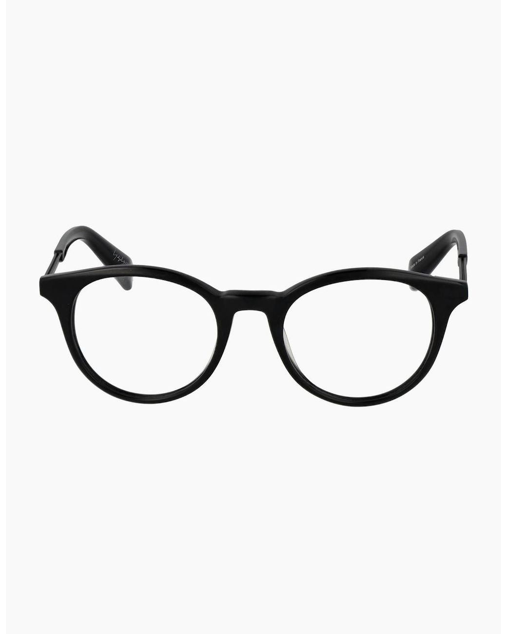 Yohji Yamamoto Black Optical Frame Yy1009 002 50 for men