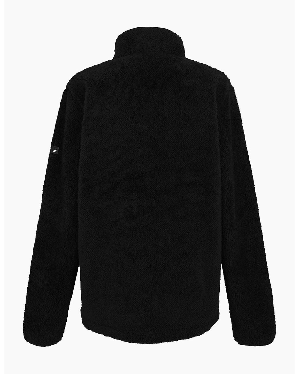 Regatta Black Midoor Fluffy Fleece Jacket for men