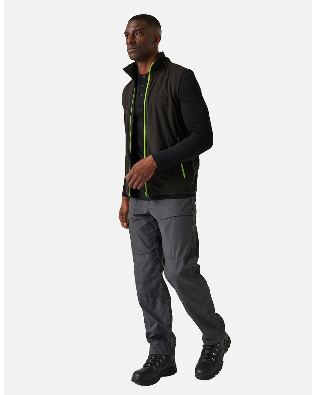 Regatta Black Professional Fleece Gilet for men